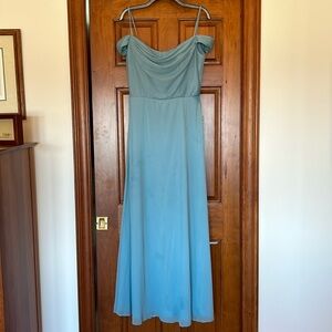 Artic Blue Allure Bridesmaid Dress